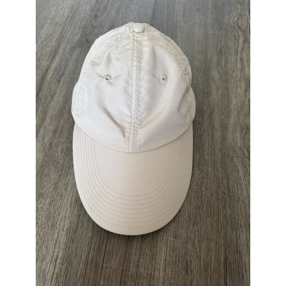 Duluth Trading Co Beige Performance Baseball Hat XL 2XL Adjustable Cap